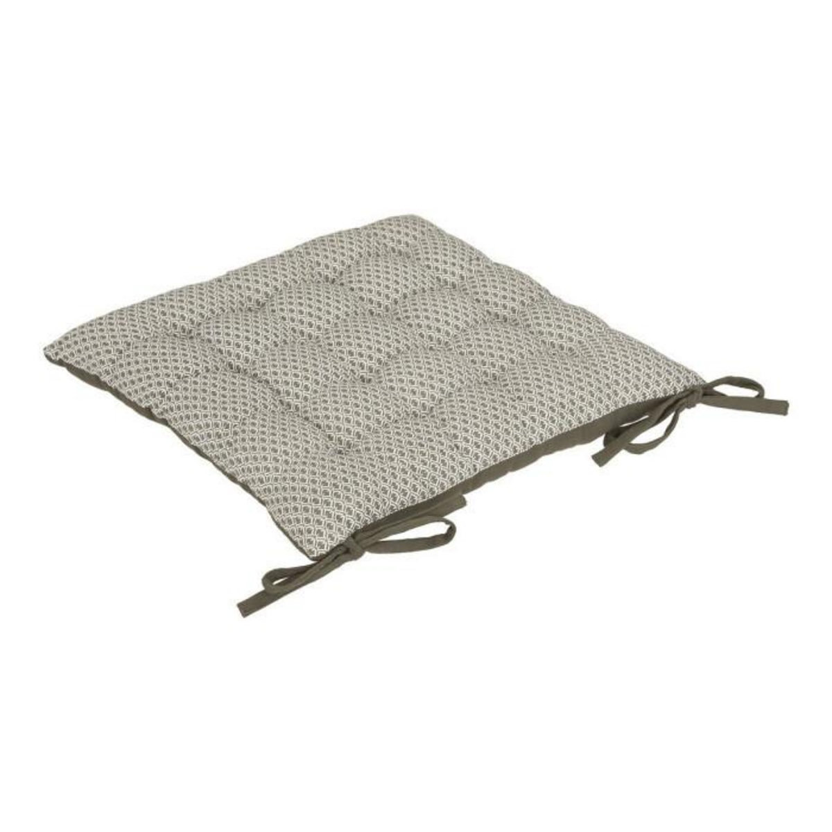 ATMOSPHERA Galette de Chaise  Otto  38x38cm Kaki