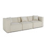 Voir la diapositive 5 : LISA DESIGN Nova - canapé modulable 3 places - en velours