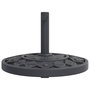 Voir la diapositive 4 : VIDAXL Base de parasol pour mats Ø38 / 48 mm 9 kg demi-rond
