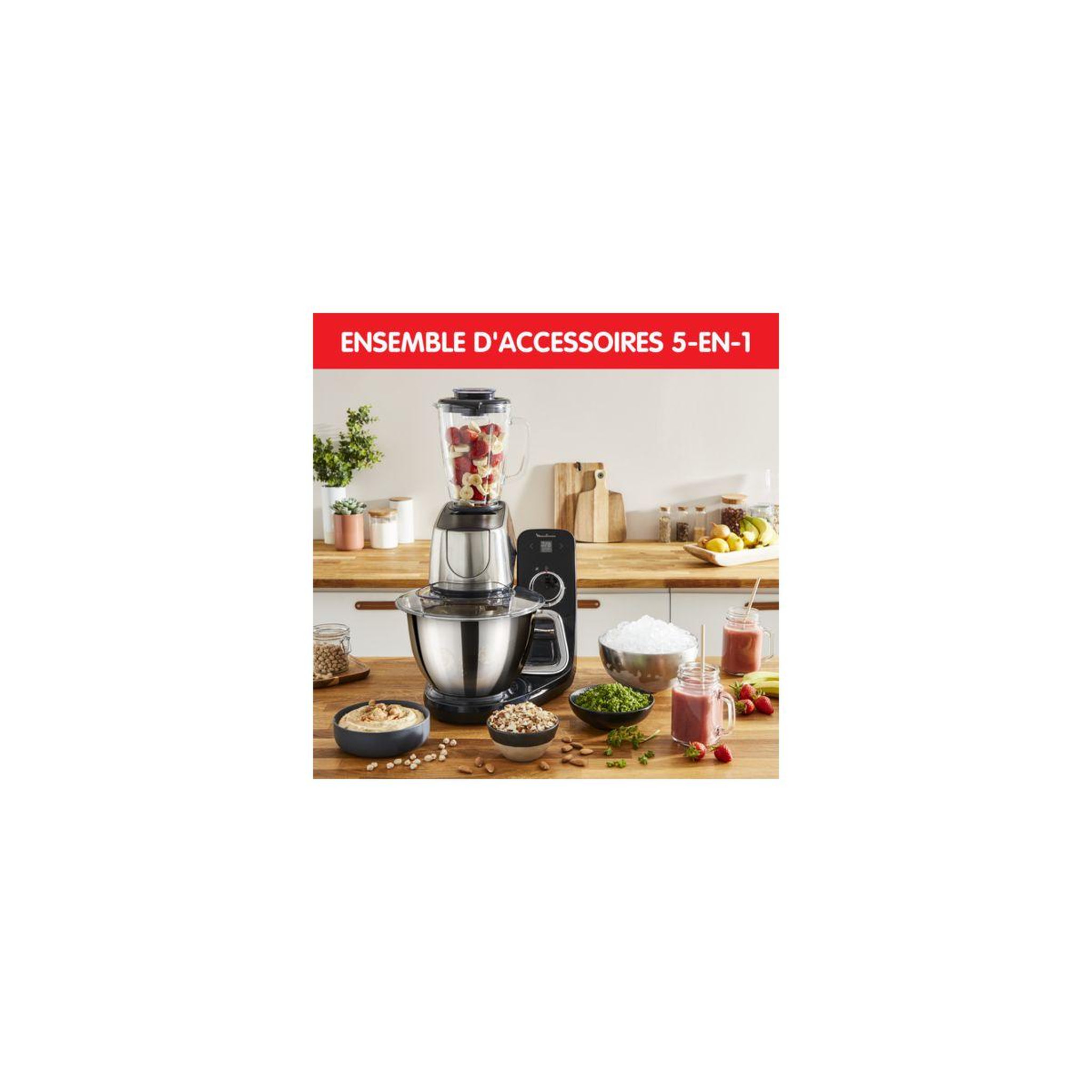 Voir la diapositive 2 : MOULINEX Coffret coach mix and drink box XF650012