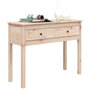Voir la diapositive 4 : VIDAXL Table console 100x35x75 cm Bois massif de pin