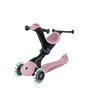 Voir la diapositive 3 : Globber Trottinette Go Up Deluxe Lights Eco-Logic 360° framboise