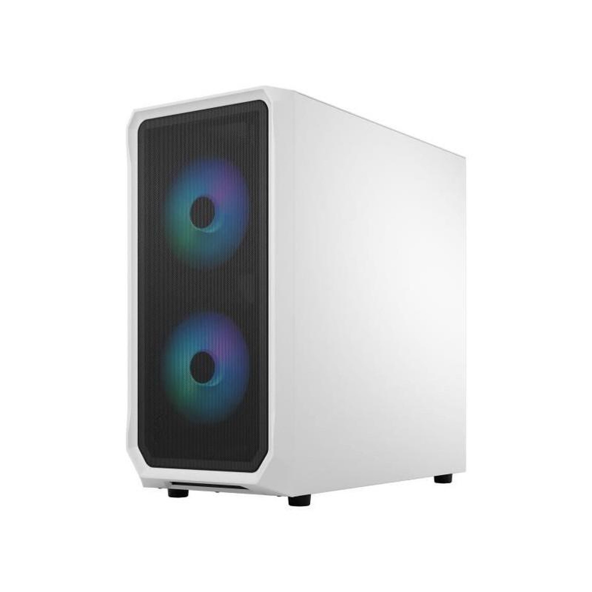 Voir la diapositive 5 : Fractal Design Focus 2 RGB White TG Clear Tint