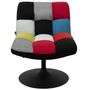 Voir la diapositive 3 : The Home Deco Factory Fauteuil de salon pivotant Askim