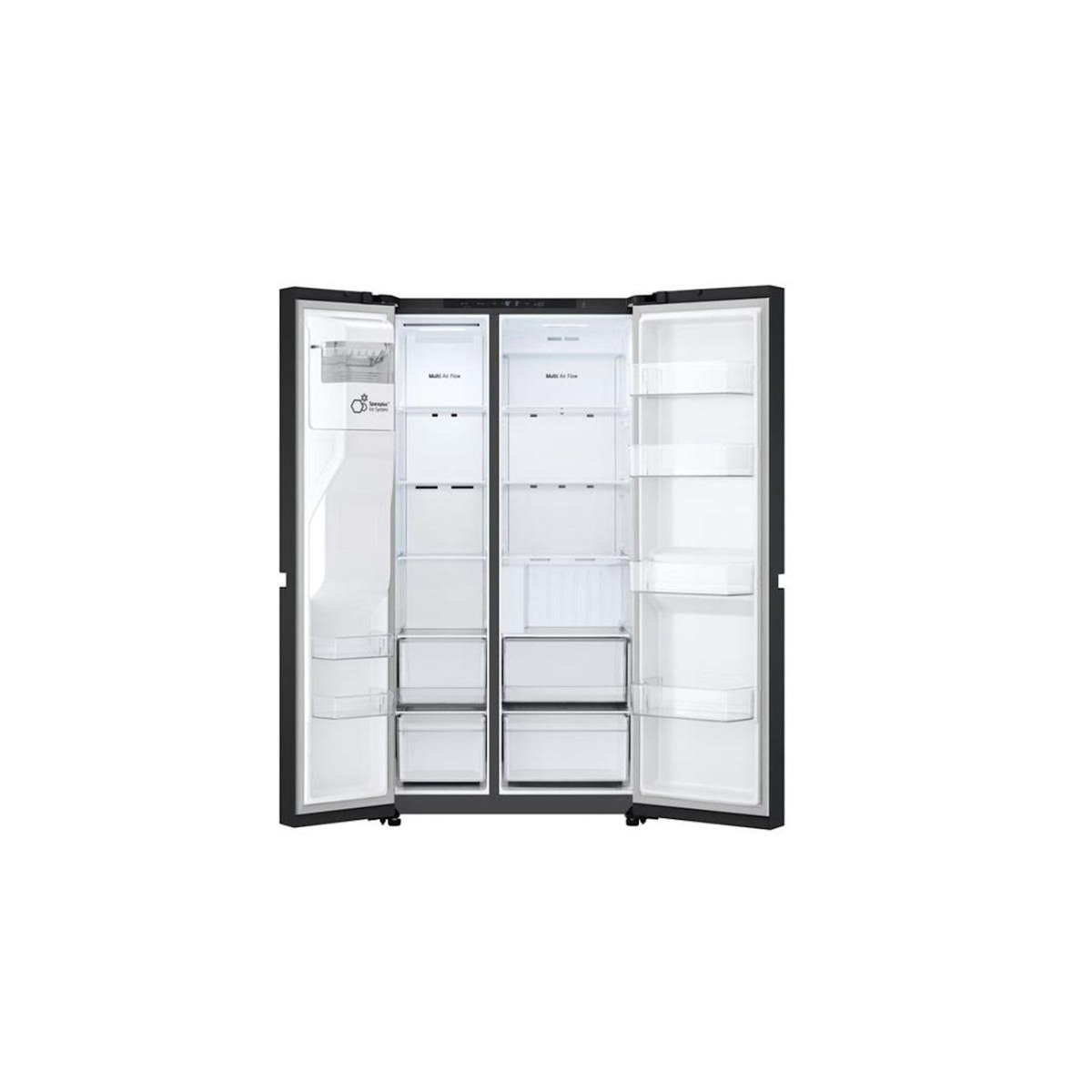 LG Réfrigérateur américain 91cm  638l nofrost noir graphite - GSLC40EPPE