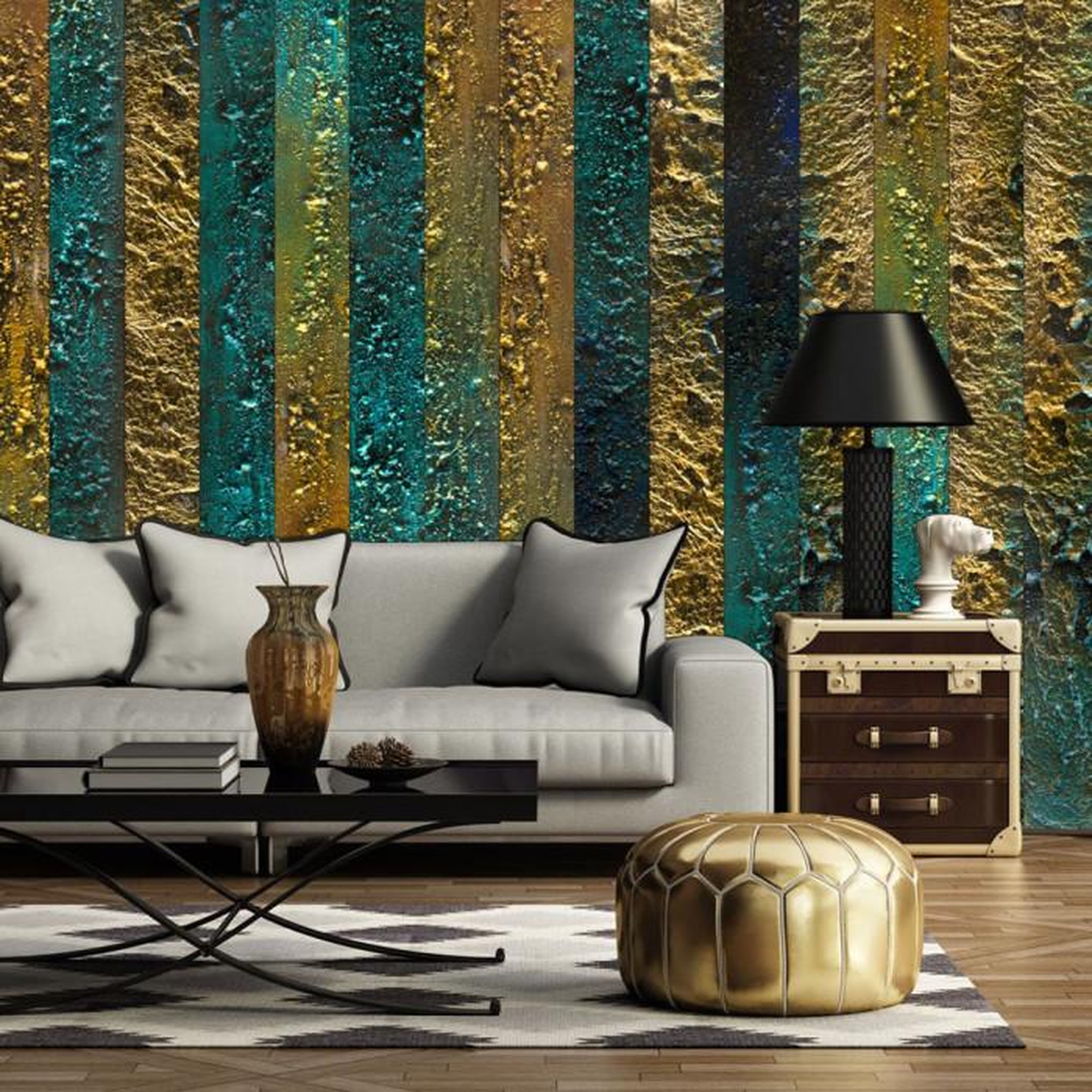 Paris Prix Papier Peint  Treasures of Atlantis. Coloris disponibles : Multicolore