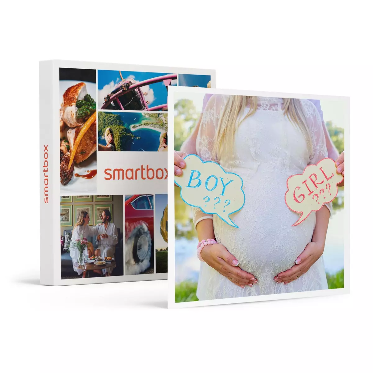 Smartbox Carte cadeau Gender Reveal - 20 € - Coffret Cadeau Multi-thèmes
