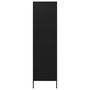 Voir la diapositive 4 : VIDAXL Garde-robe Noir 90x50x180 cm Acier