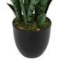 Voir la diapositive 3 : ATMOSPHERA Plante Artificielle Sansevieria  Toby  90cm Vert