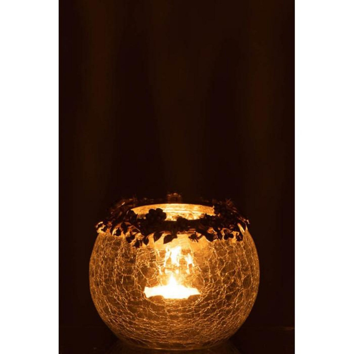 Paris Prix Photophore en Verre Design  Volve  10cm Transparent