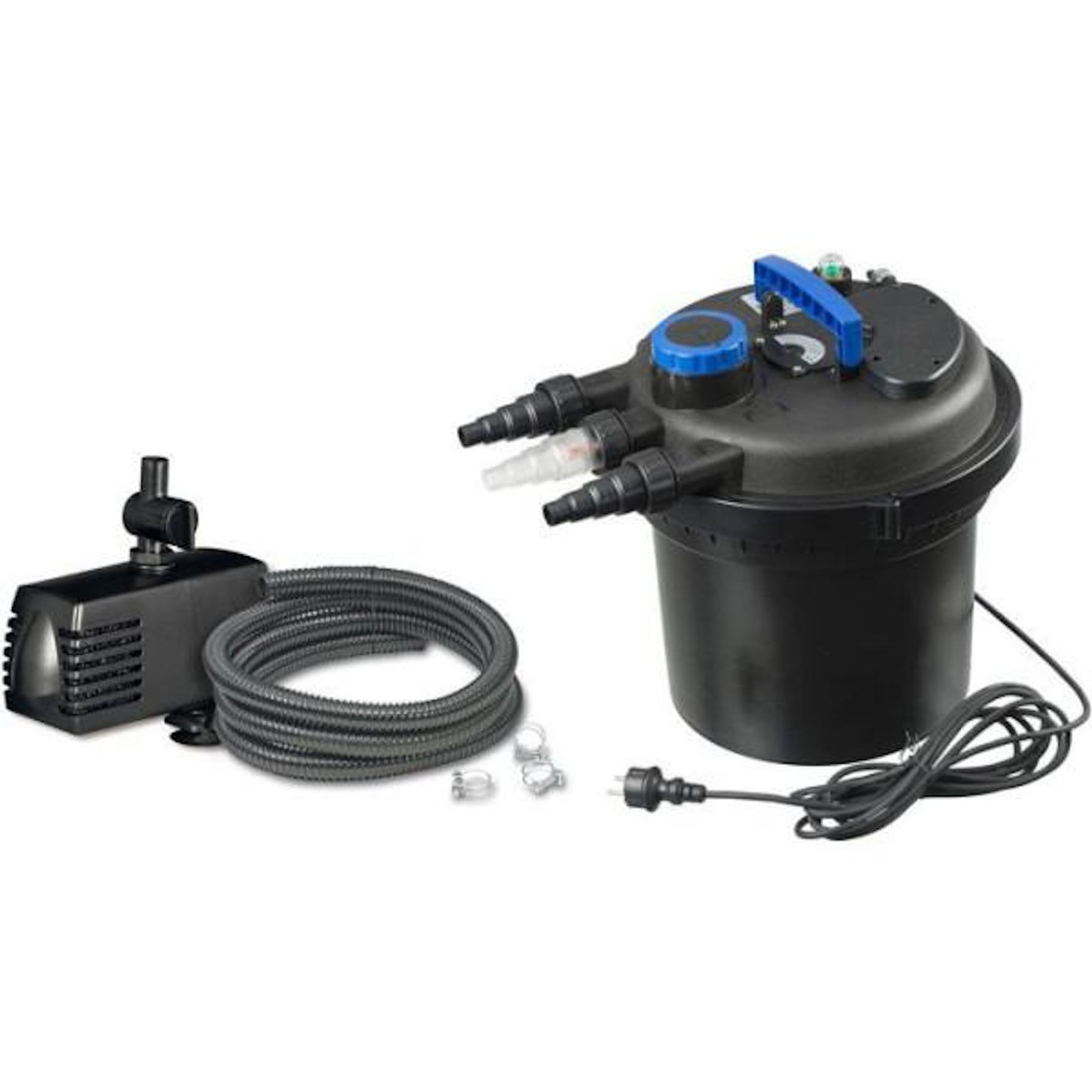 Ubbink Kit de filtration pour bassin BioPressure 10000 PlusSet - 11 W - Ubbink
