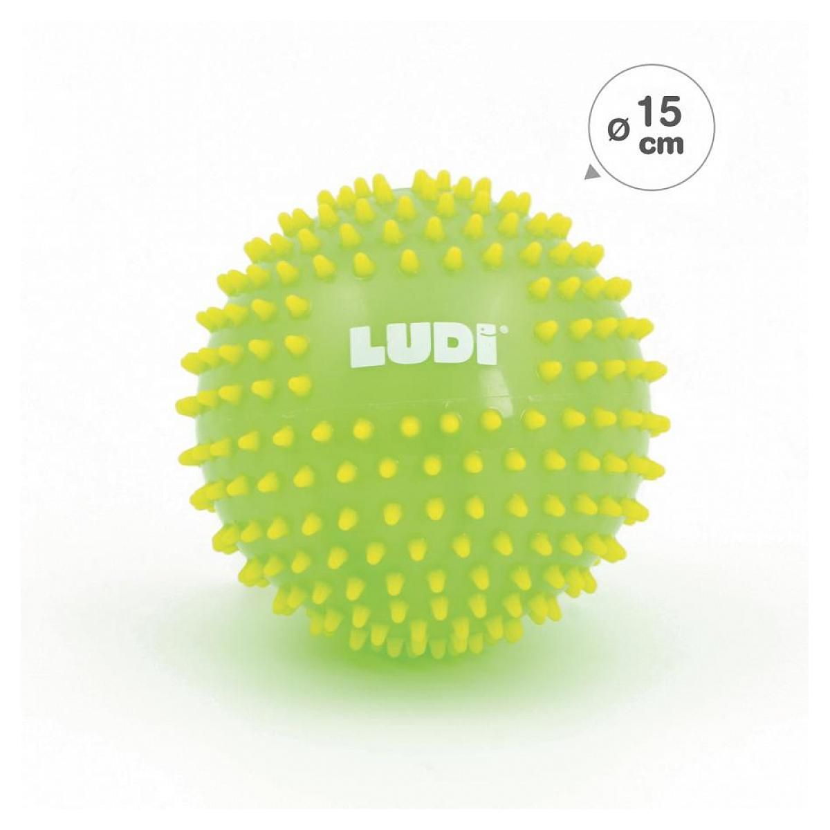 LUDI Balle de massage bicolore asst