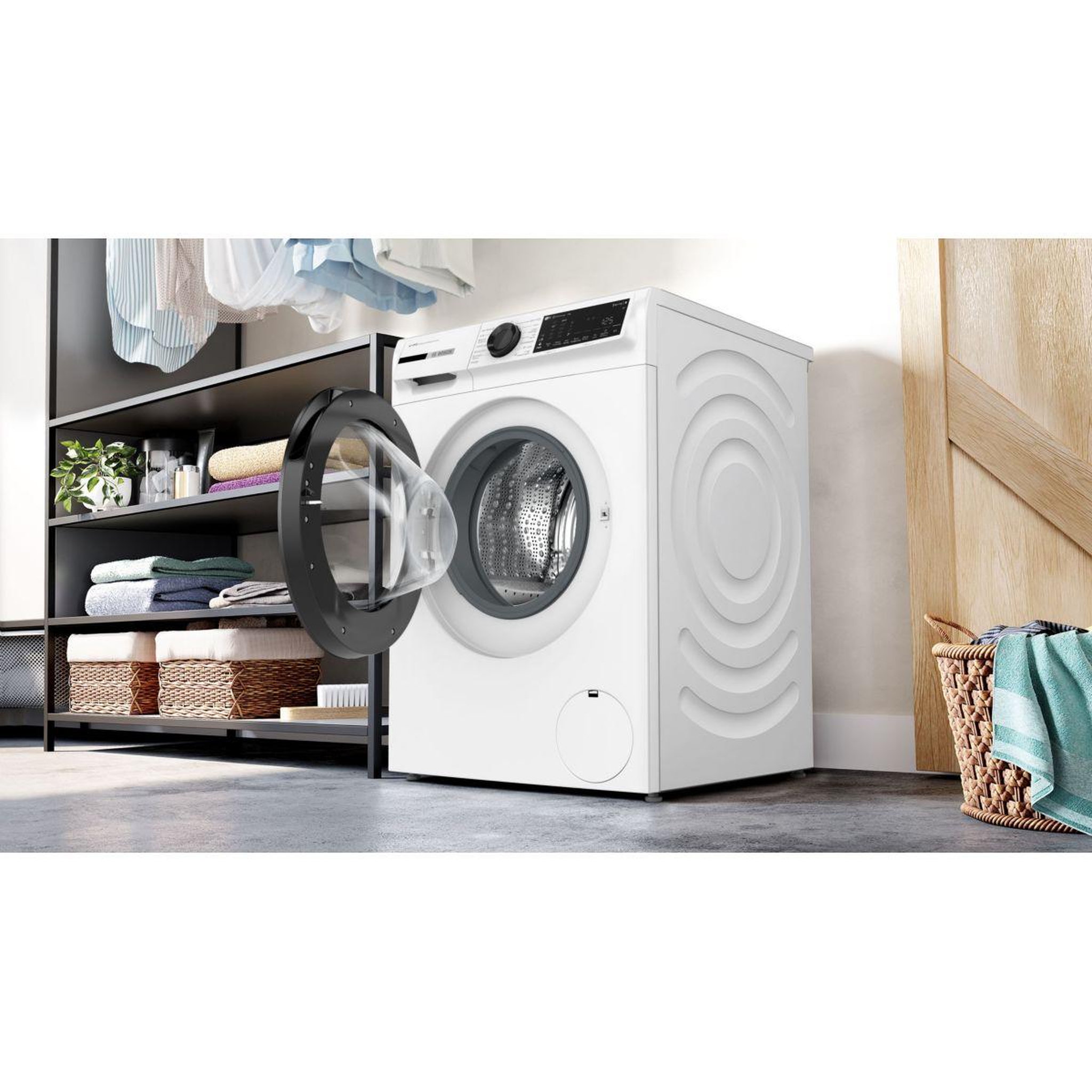 Voir la diapositive 4 : BOSCH Lave linge hublot wgj244abfr - 9 kg - 1351 tr/min - classe a - moteur induction - autodosage - connecté