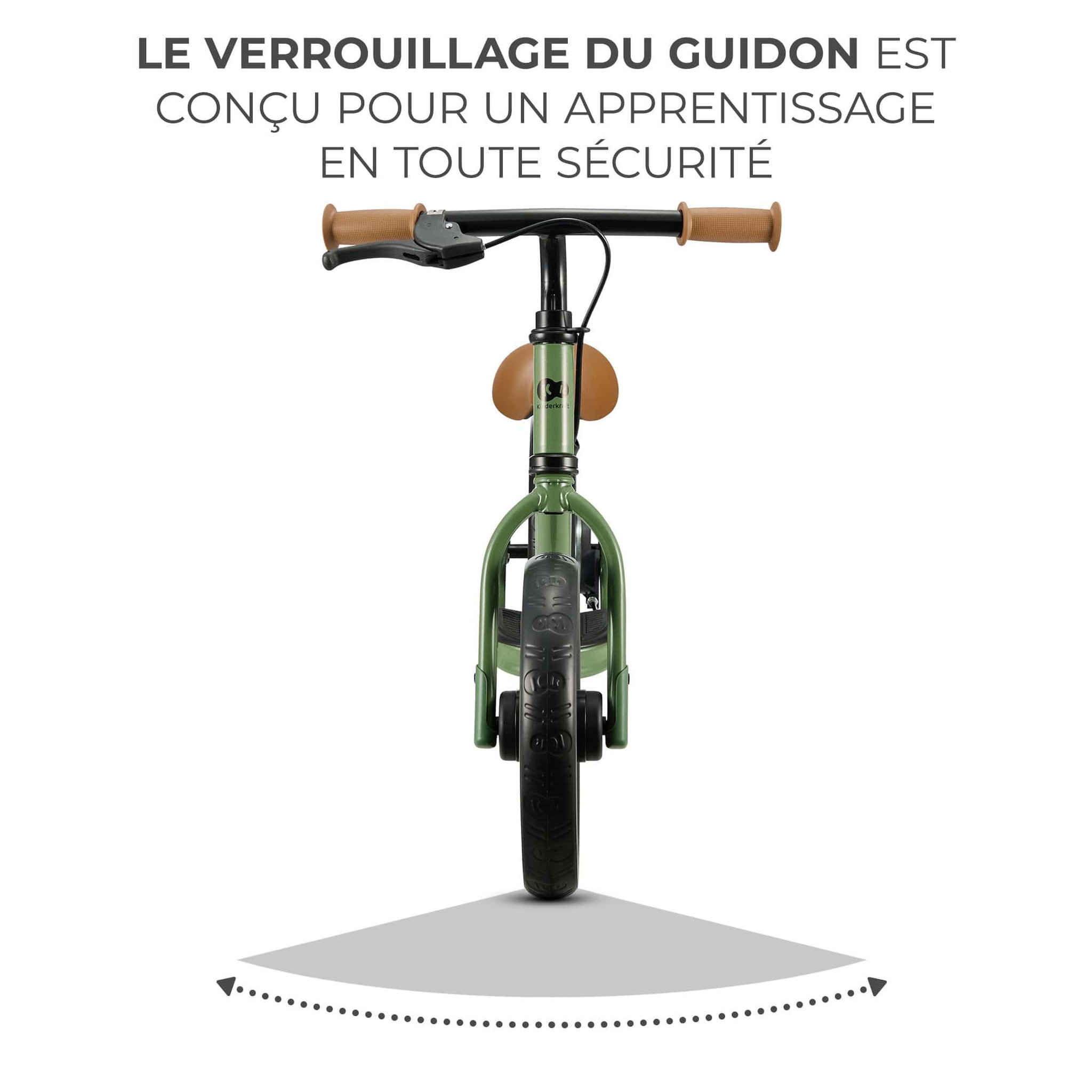 Voir la diapositive 5 : KINDERKRAFT Draisienne enfant avec frein a tambour modele espace