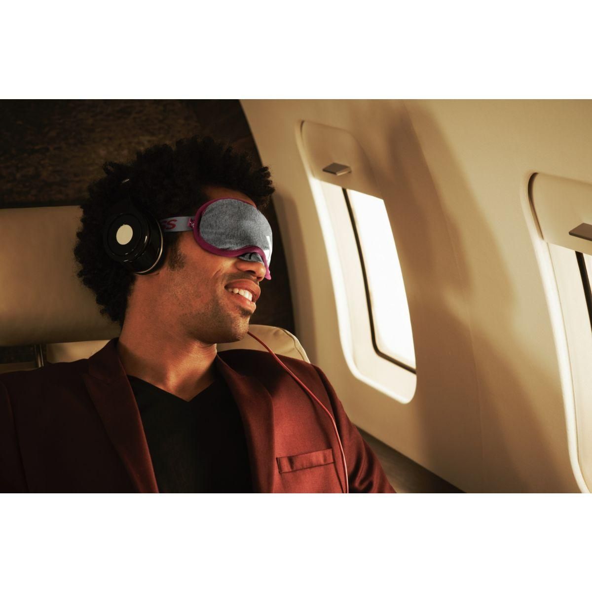 Skross Masque de nuit de voyage anthracite