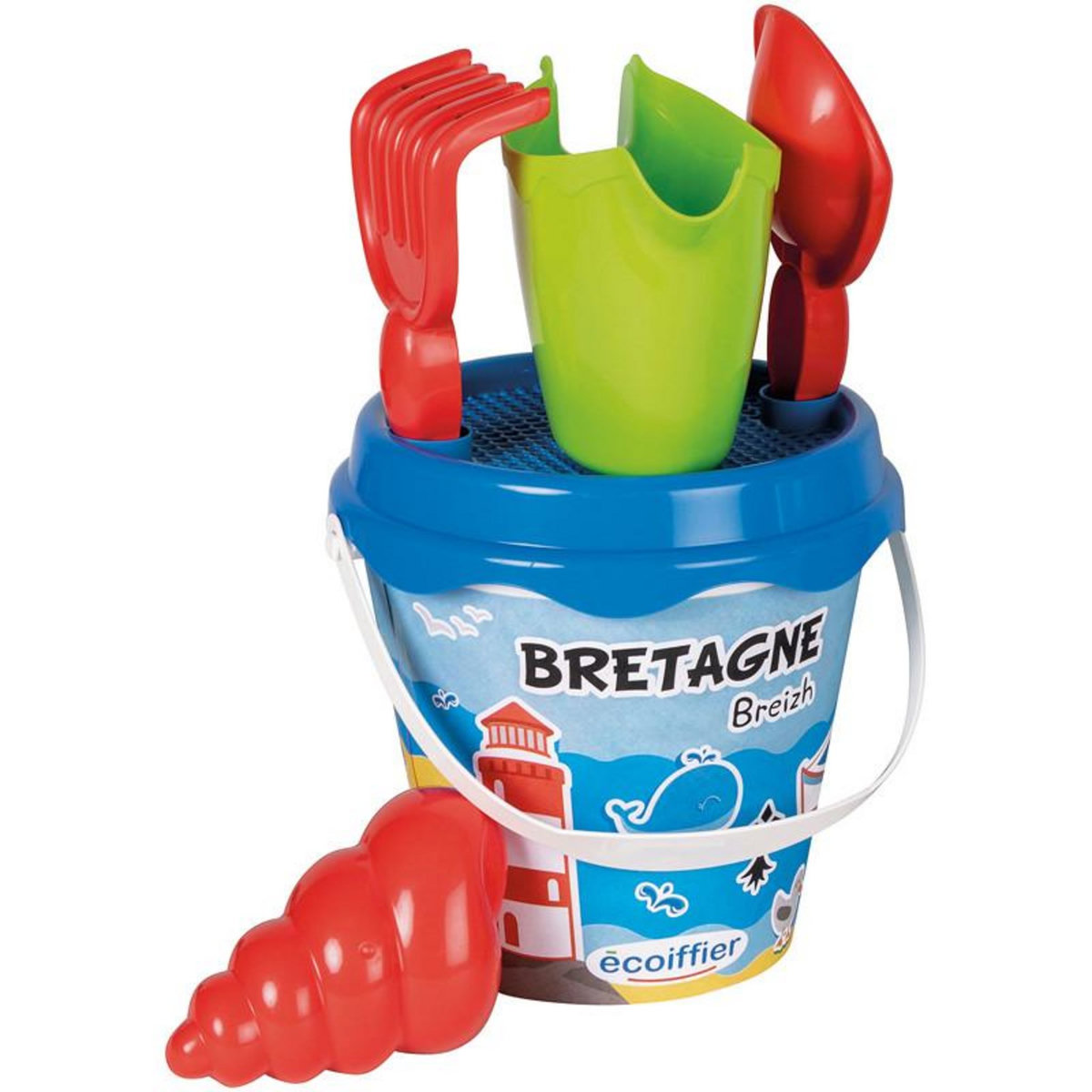 Ecoiffier SEAU GARNI 17CM BRETAGNE ECOIFFIER ECO723