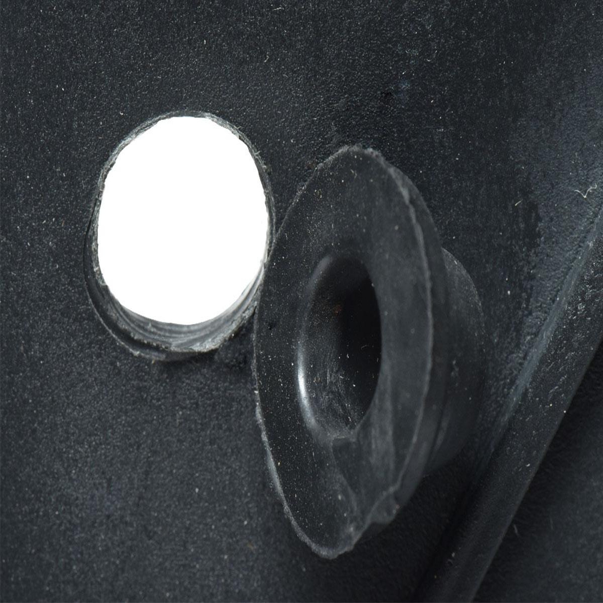 Voir la diapositive 3 : JARDIDECO Lot de 3 cache-pots en polyrotin anthracite rond - jardideco