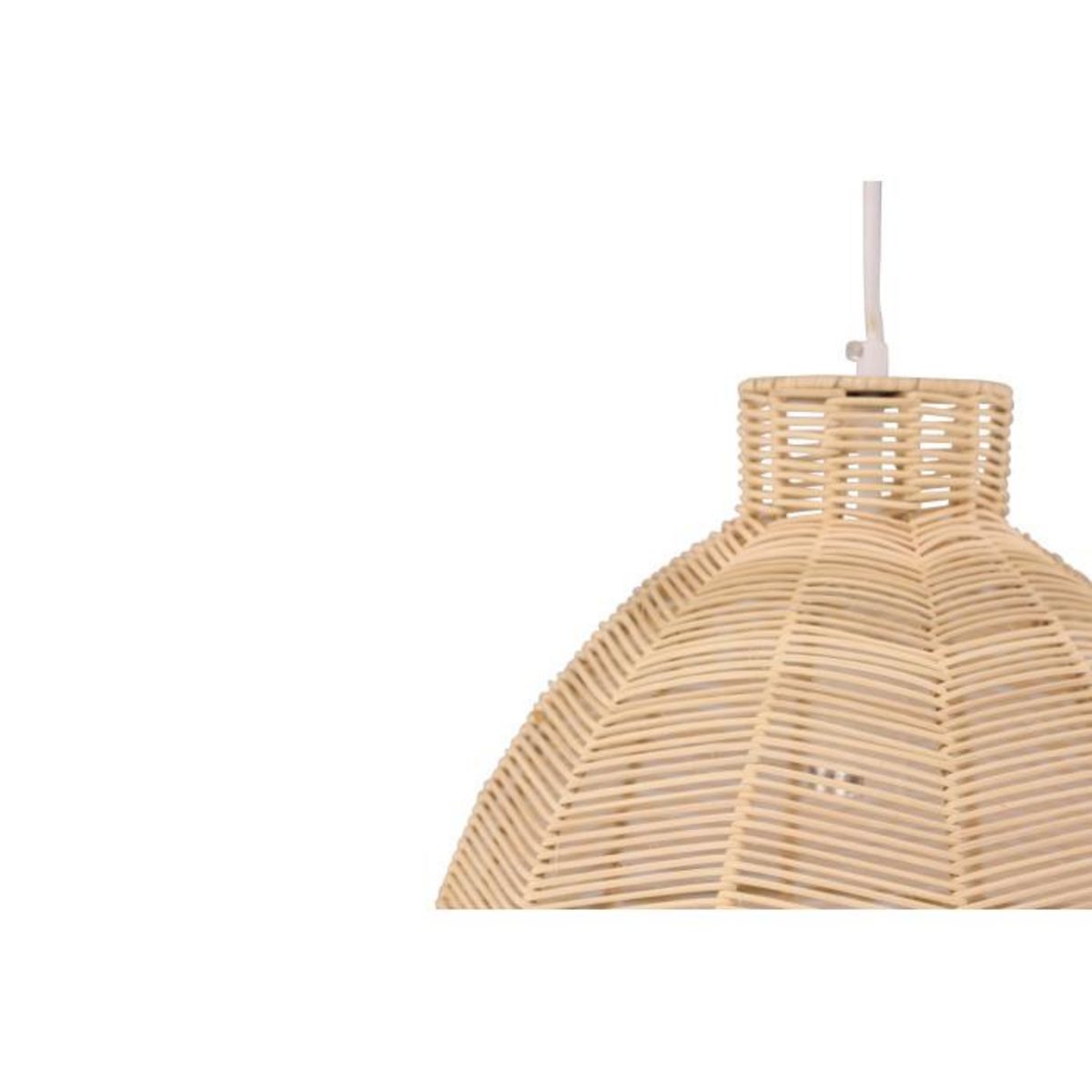 Paris Prix Lampe Suspension en Rotin  Tours  40cm Naturel