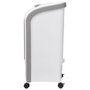Voir la diapositive 3 : VIDAXL Refroidisseur d air portable 80 W 4 L 25x26x56 cm