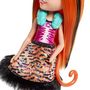 Voir la diapositive 3 : MATTEL Mini-poupée 15cm et sa figurine animale tigre Enchantimals