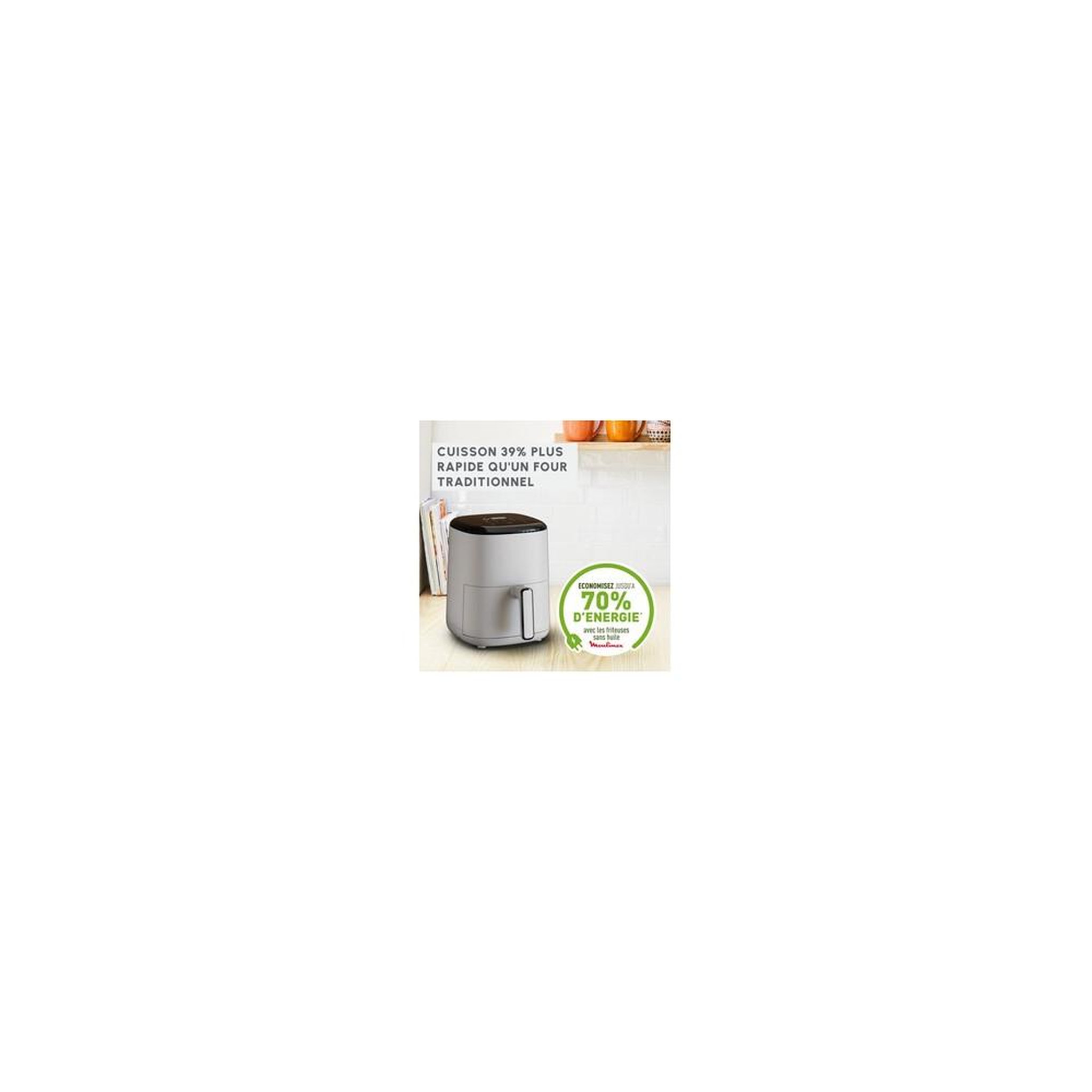 Voir la diapositive 6 : MOULINEX Friteuse sans huile Easy Fry Compact YY5745FB