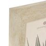 Voir la diapositive 2 : ATMOSPHERA Cadre Photo Effet Travertin  Anaya  10x15cm Beige