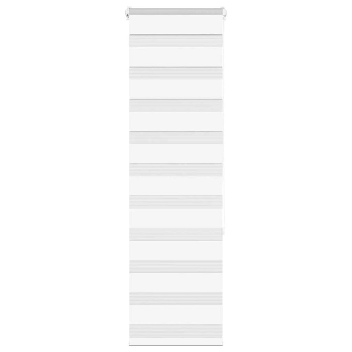 VIDAXL Store zebre blanc 45x150 cm largeur du tissu 40,9 cm polyester