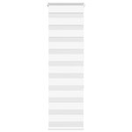 VIDAXL Store zebre blanc 45x150 cm largeur du tissu 40,9 cm polyester