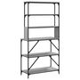 Voir la diapositive 6 : VIDAXL Support de boulanger à 6 niveaux sonoma gris 90x40x180 cm