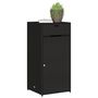 Voir la diapositive 4 : VIDAXL Armoire de rangement de jardin noir 55x55x111 cm résine tressée
