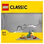 LEGO Classic 11024 - La plaque de construction grise, Socle de Base pour Construction, Assemblage et Exposition