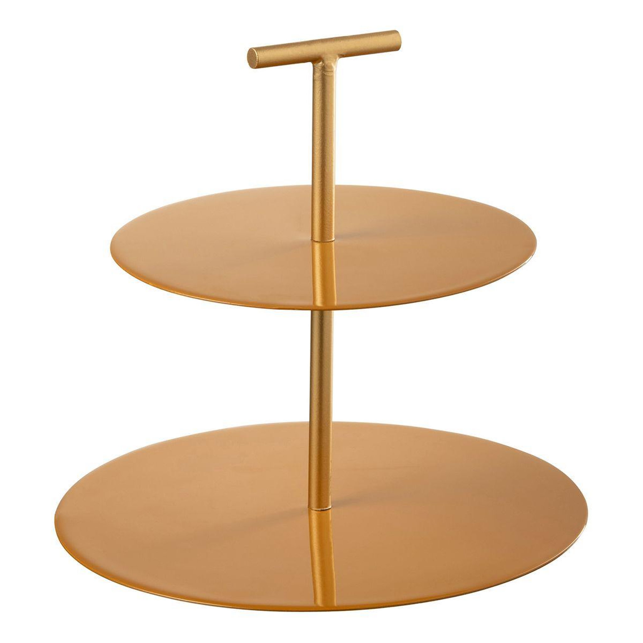 Voir la diapositive 1 : J-LINE Plateau de Présentation 2 Niveaux  Ocari  25cm Ocre