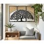 Voir la diapositive 5 : Paris Prix Lot de 3 Décorations Murales Encadrées  Arc  105cm Noir & Naturel