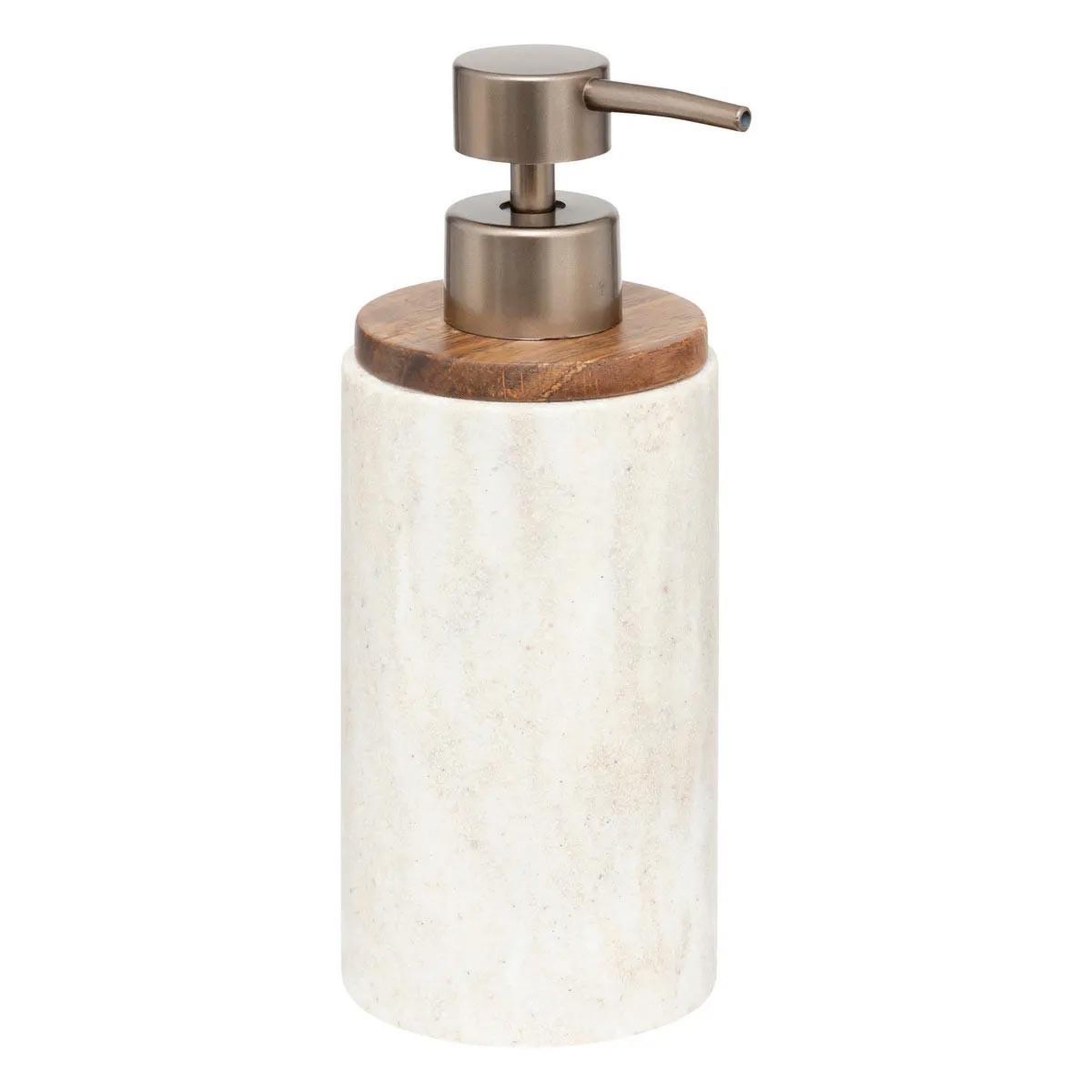 FIVE Distributeur de savon design  côme  19cm beige