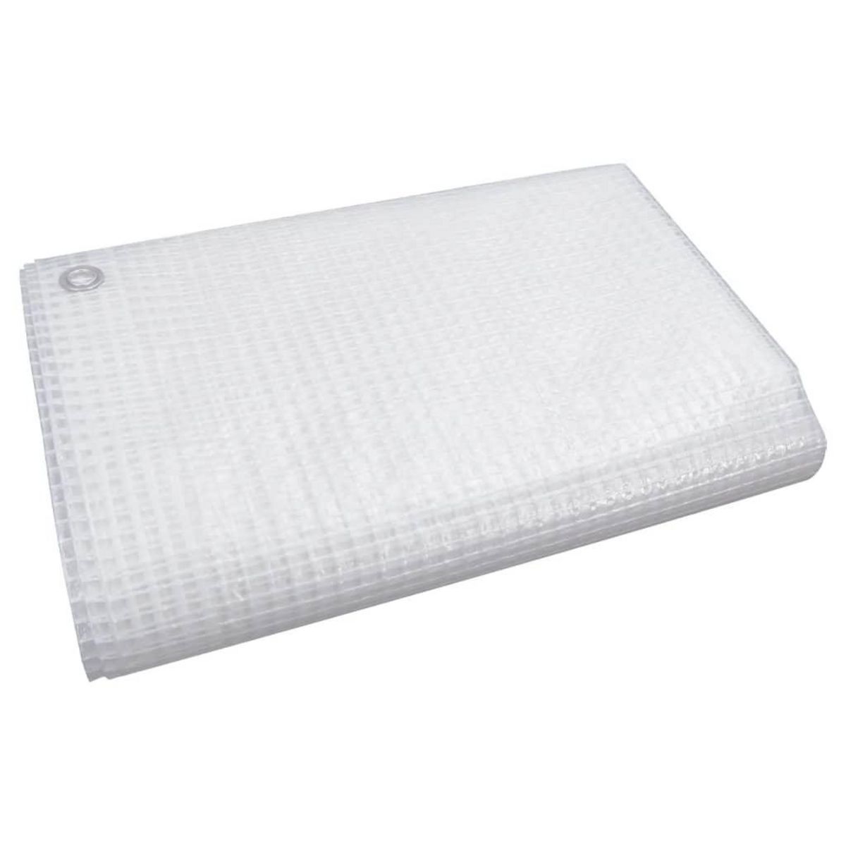 VIDAXL Bache de gaze 140 g/m² 6x6 m Blanc