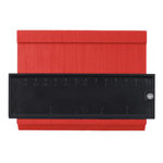 Paris Prix Copieur de Contour  Règle  14cm Noir & Rouge