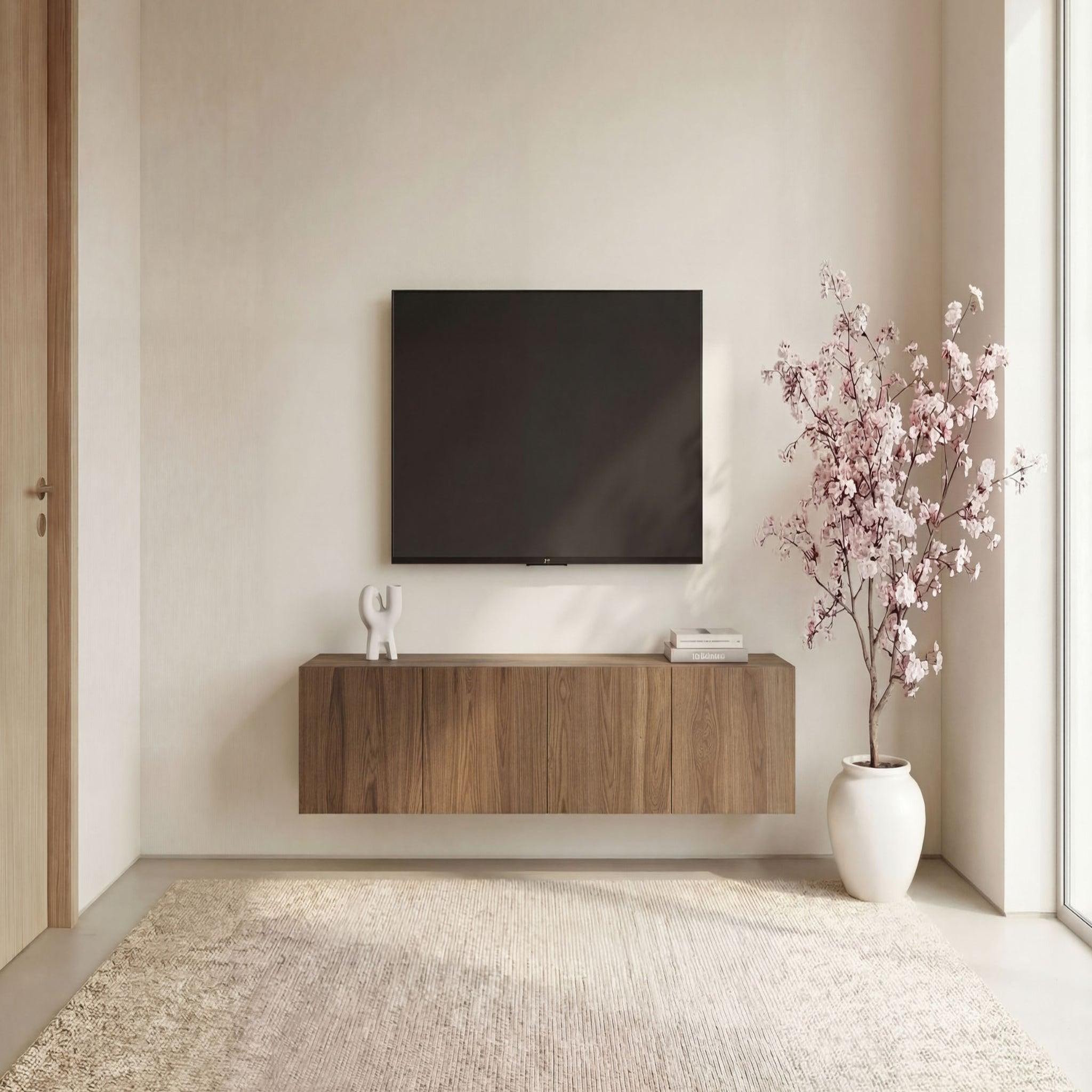 Voir la diapositive 2 : CASANOVA PARIS Naori - meuble tv 180cm en mélamine