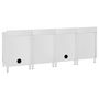 Voir la diapositive 5 : VIDAXL Evier de cuisine commercial 240x60x96 cm Acier inoxydable
