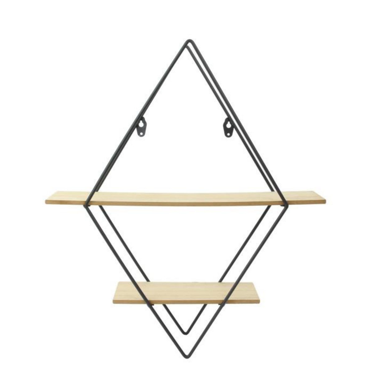 Paris Prix Étagère Murale Design  Losange  46cm Naturel
