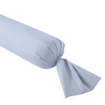 DODO Taie de traversin Influence Percale Brise. Coloris disponibles : Bleu