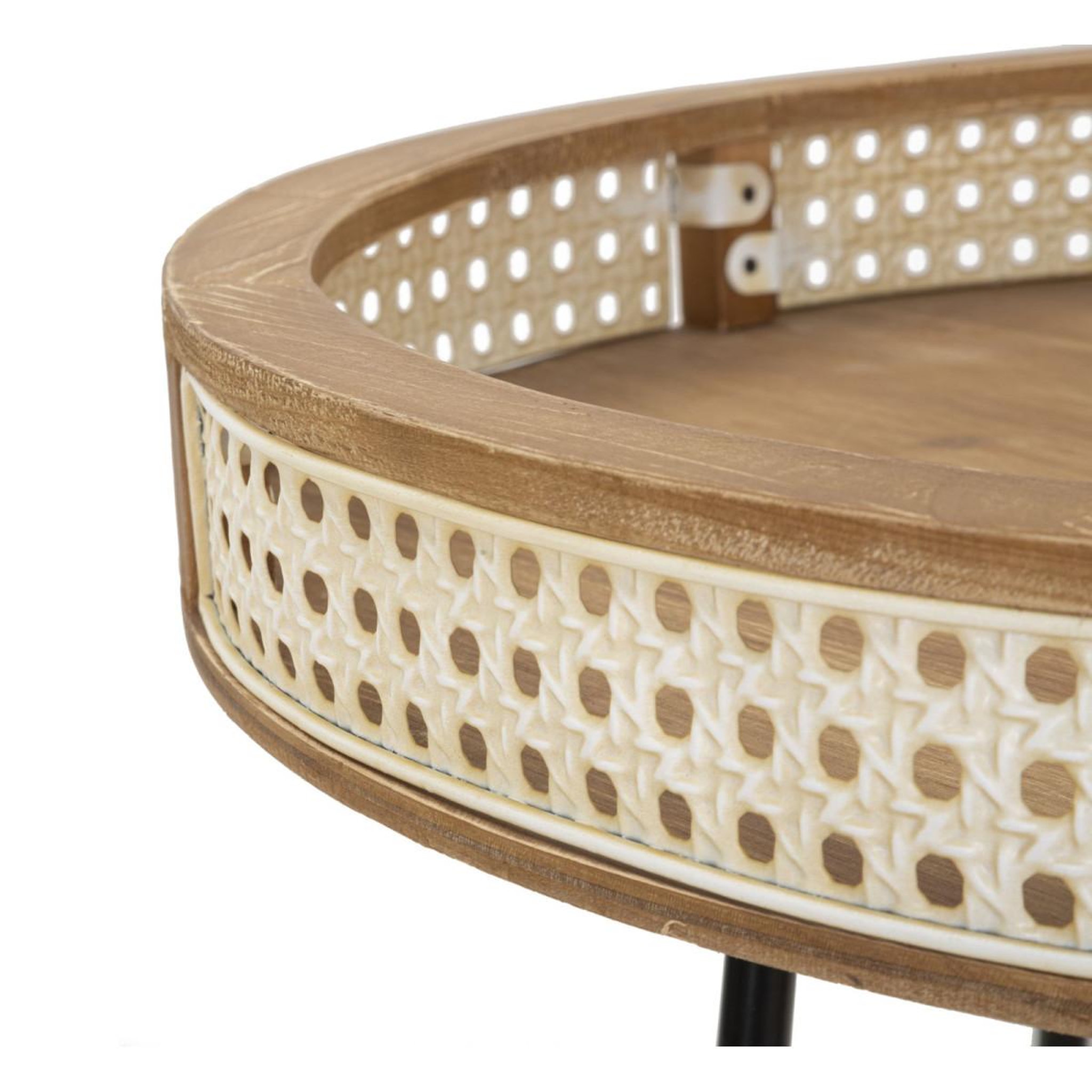 Voir la diapositive 3 : Paris Prix Table basse design  fuji  60cm naturel