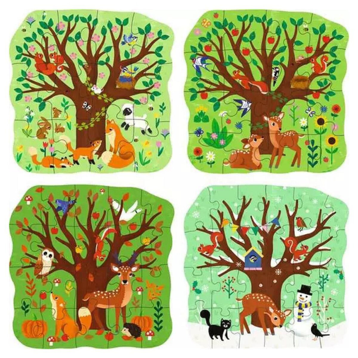 RAVENSBURGER Puzzle Up! Les quatre saisons