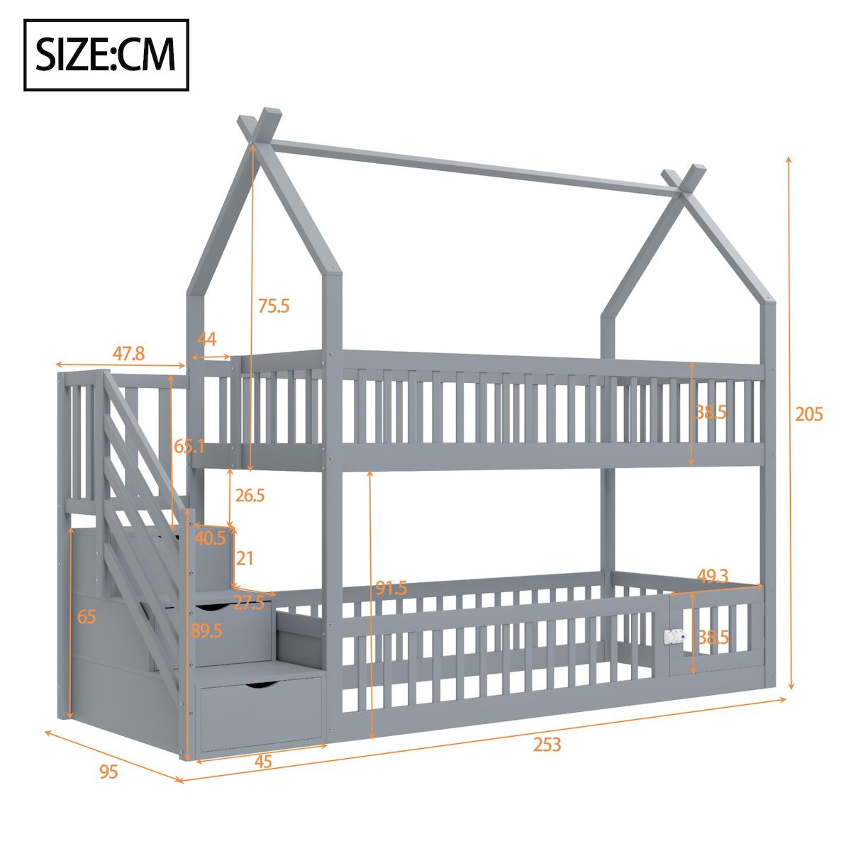 MERAX Lit superposé