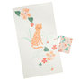Voir la diapositive 1 : Petit Béguin Serviette de bain bébé + pochette Fleur