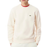 Lacoste Sweat  Homme Lacoste SH9608. Coloris disponibles : Beige