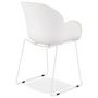 Voir la diapositive 4 : Paris Prix Chaise Design avec Accoudoirs  Riod  89cm Blanc