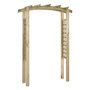 Voir la diapositive 1 : VIDAXL Voute en treillis 150x60x210 cm Bois