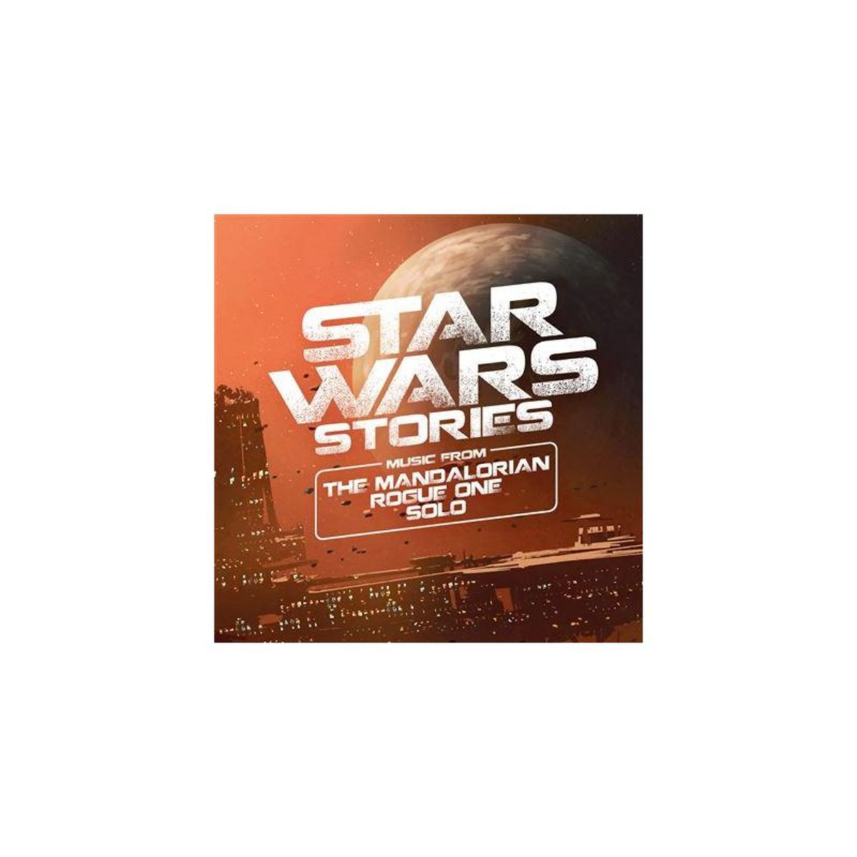 Star Wars Stories Vinyle Bleu et Noir Translucide