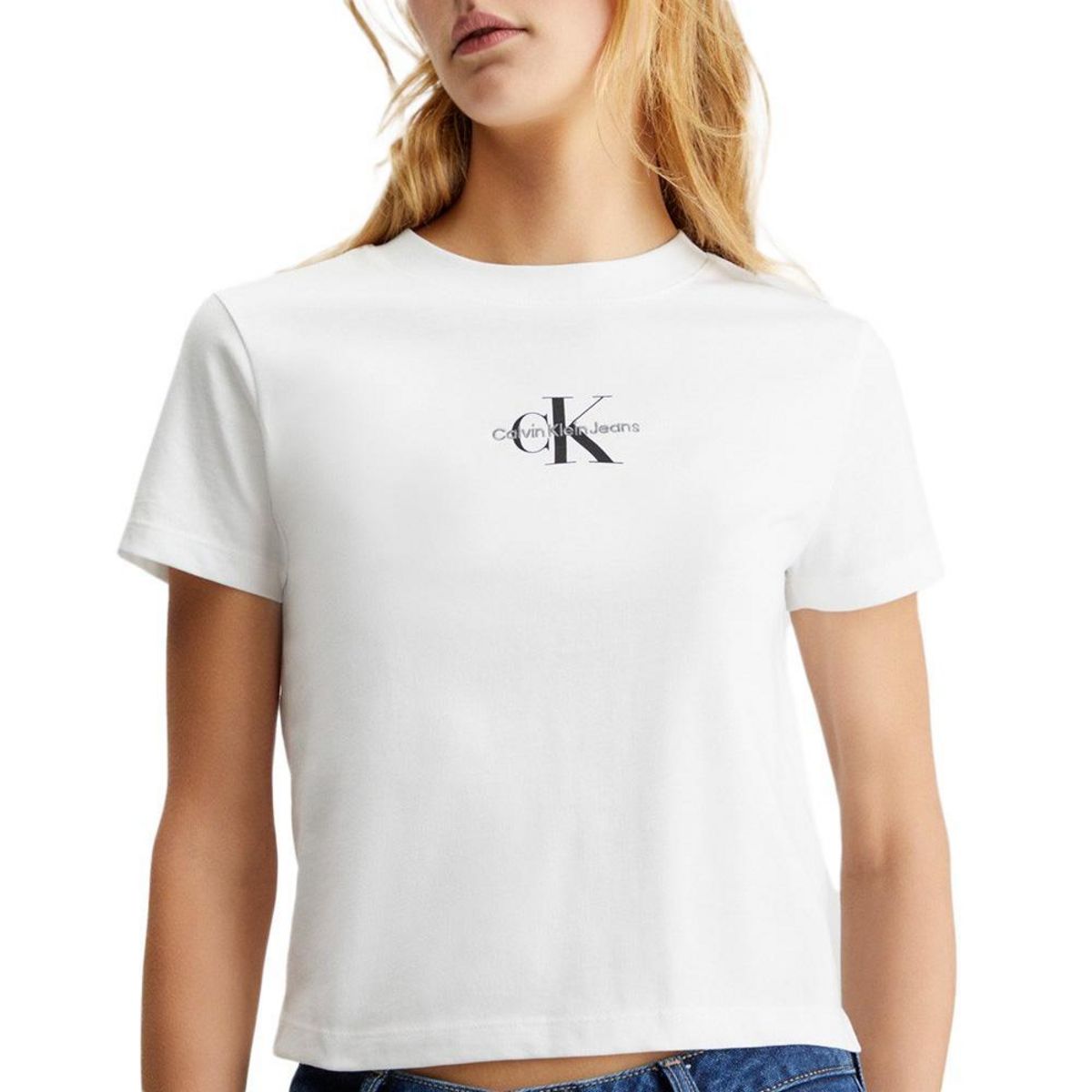 CALVIN KLEIN JEANS T shirt  Femme Calvin Klein Jeans Monologo Baby