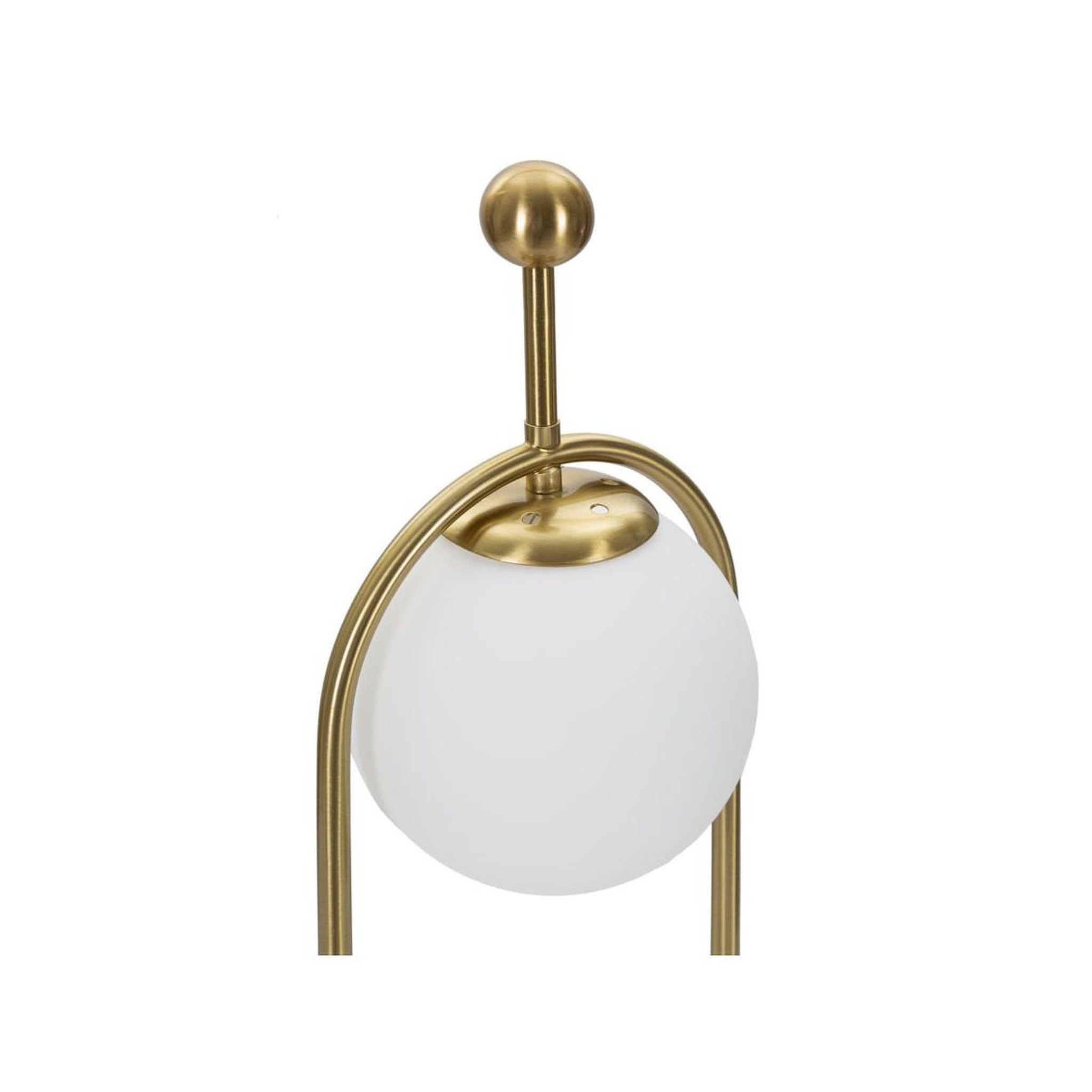 Voir la diapositive 3 : Paris Prix Lampe à poser arc  luci  50cm blanc & or